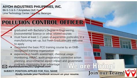 Aiyoh Industries Philippines in Lipa City .
